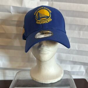San Francisco Golden State Warriors Blue & Gold Hat Small/Medium NBA Cap